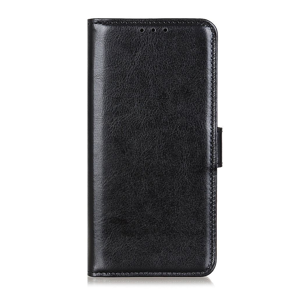 Crazy Horse Texture Leather Wallet Stand Cellphone Shell Case for Sony Xperia 5 III 5G