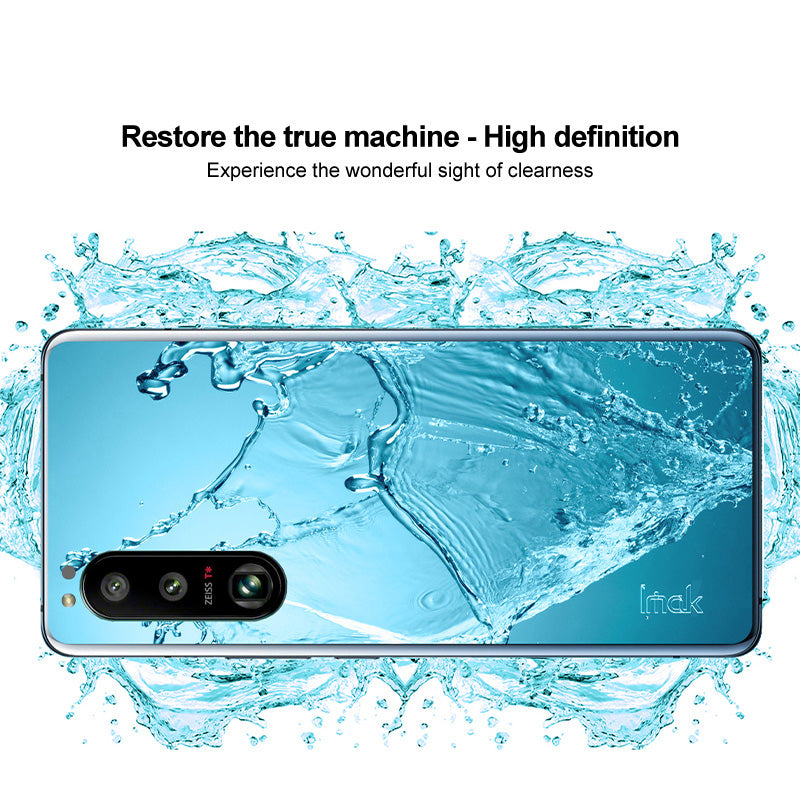 IMAK UX-5 Series Transparent Full Protection Flexible TPU Case for Sony Xperia 5 III 5G