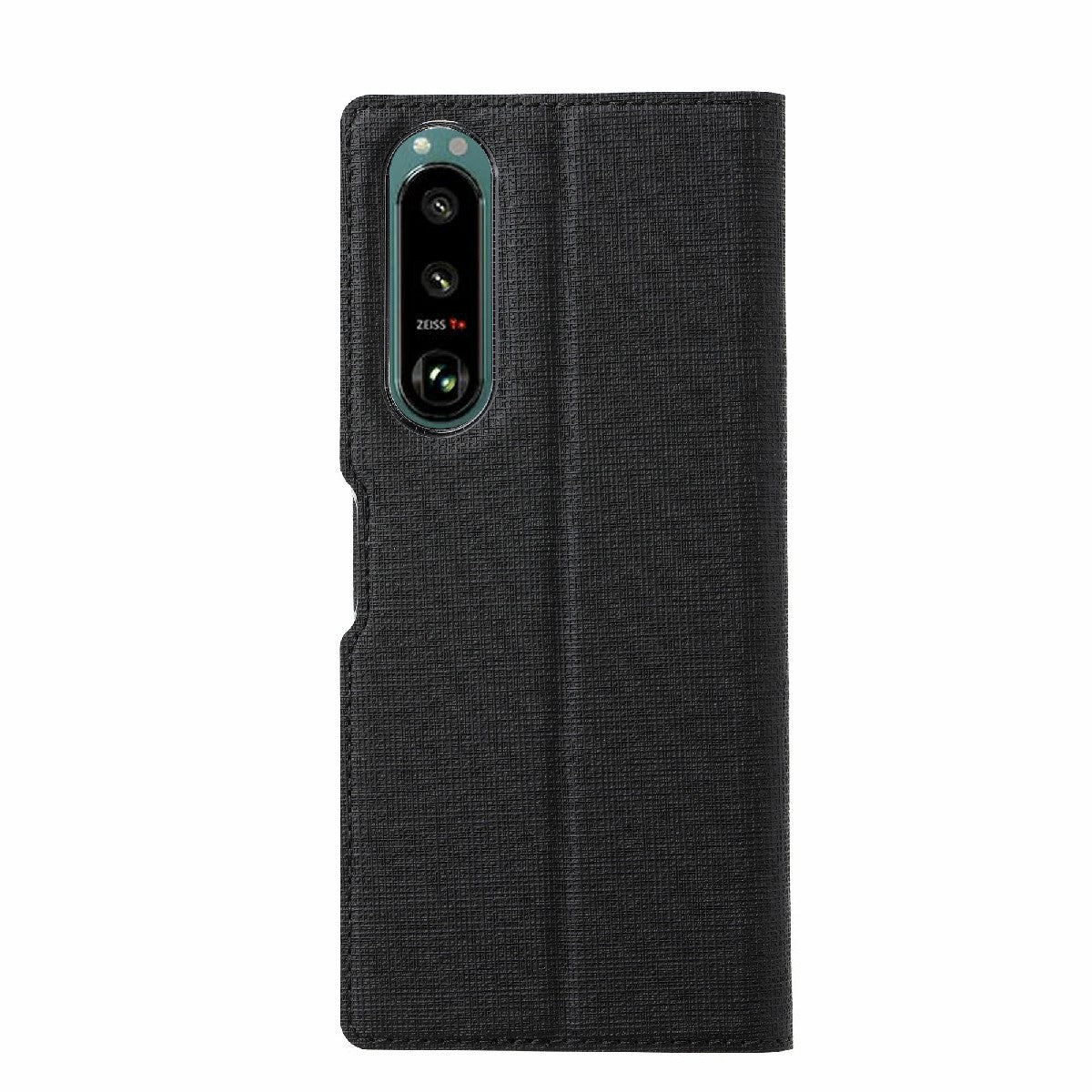 VILI DMX Series Leather Protector Card Holder Cover with Stand for Sony Xperia 5 III 5G