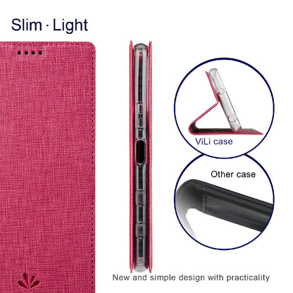 VILI DMX Series Leather Protector Card Holder Cover with Stand for Sony Xperia 5 III 5G