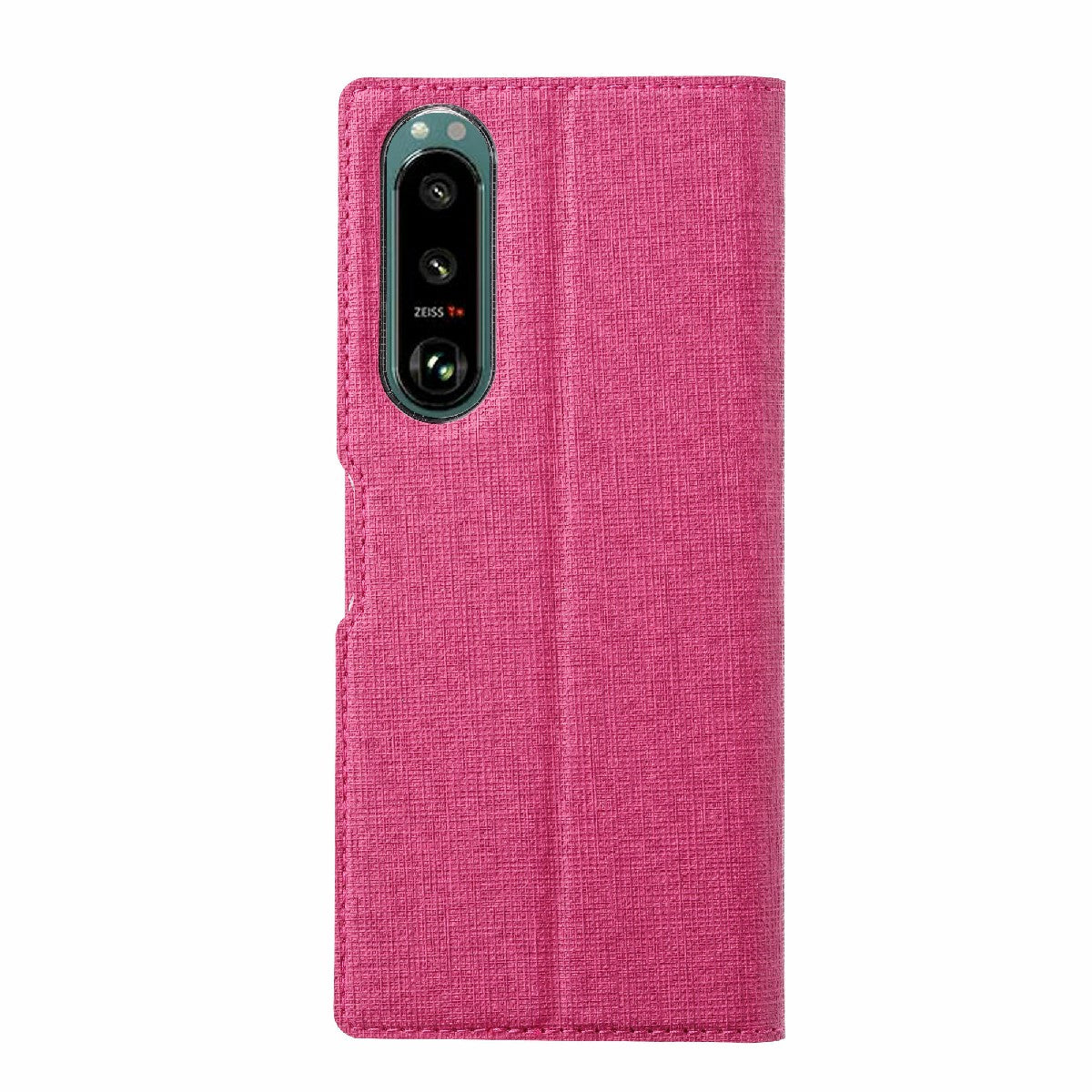 VILI DMX Series Leather Protector Card Holder Cover with Stand for Sony Xperia 5 III 5G