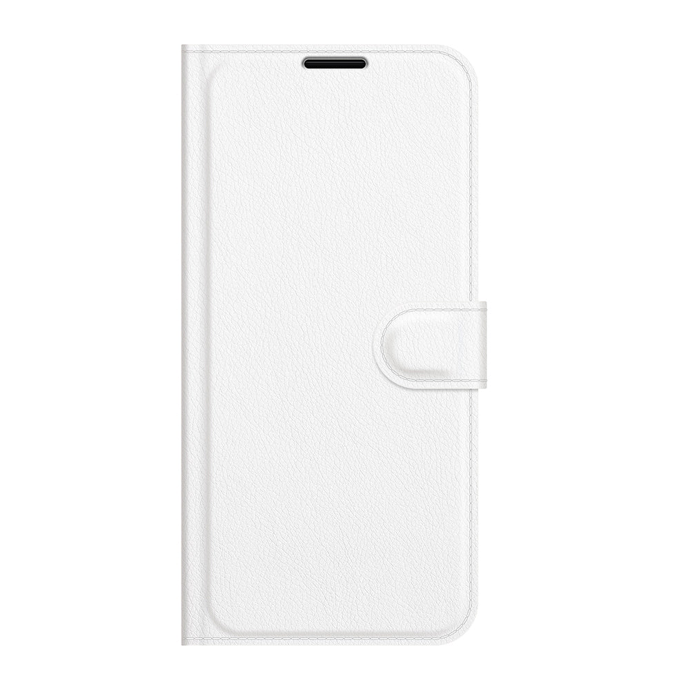 Litchi Skin Phone Case Folio Flip Leather Phone Cover with Stand for Sony Xperia 5 III 5G