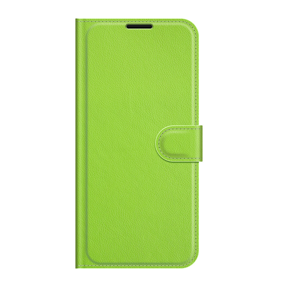 Litchi Skin Phone Case Folio Flip Leather Phone Cover with Stand for Sony Xperia 5 III 5G