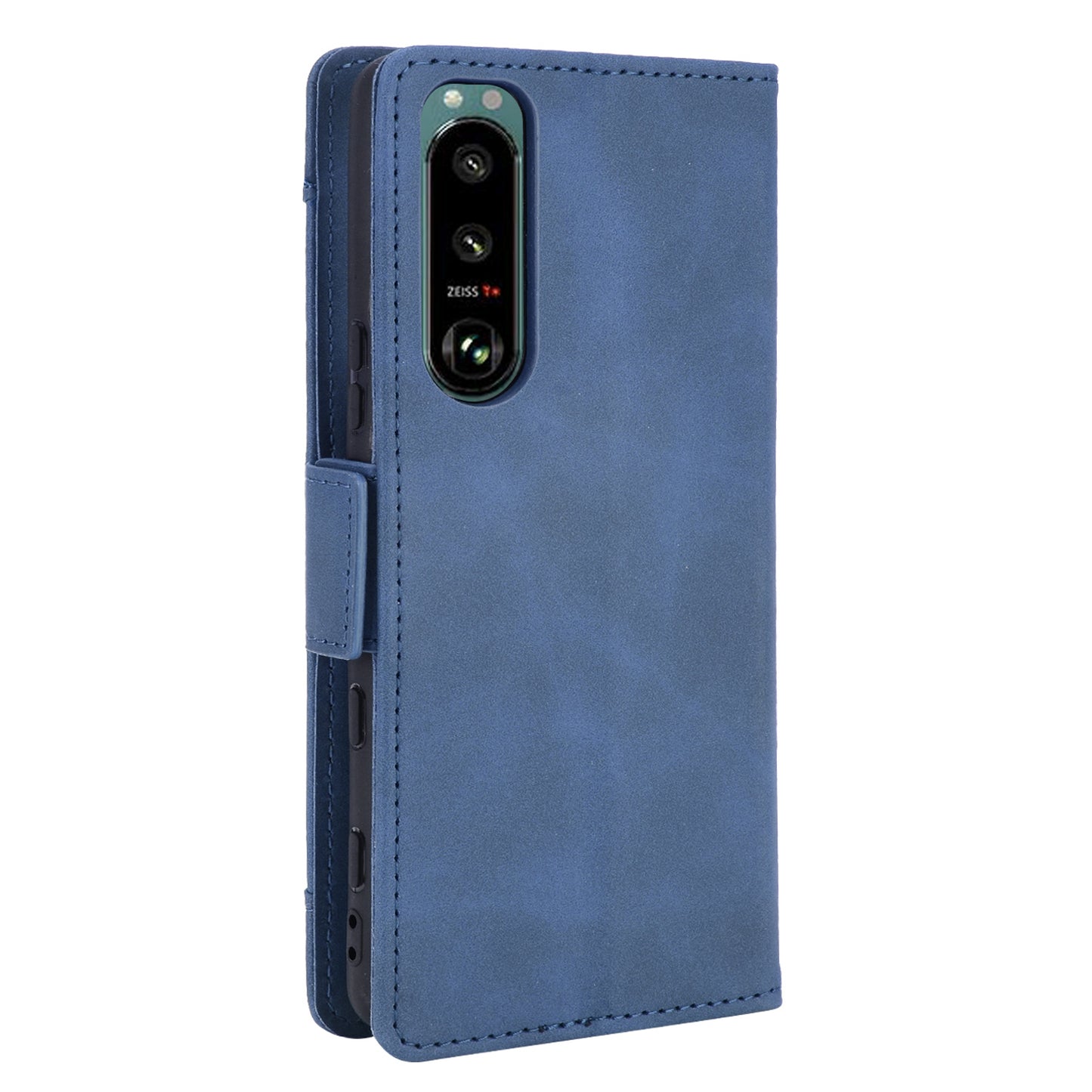 Multiple Card Slots Design Wallet Stand Leather Protection Phone Case Shell for Sony Xperia 5 III 5G