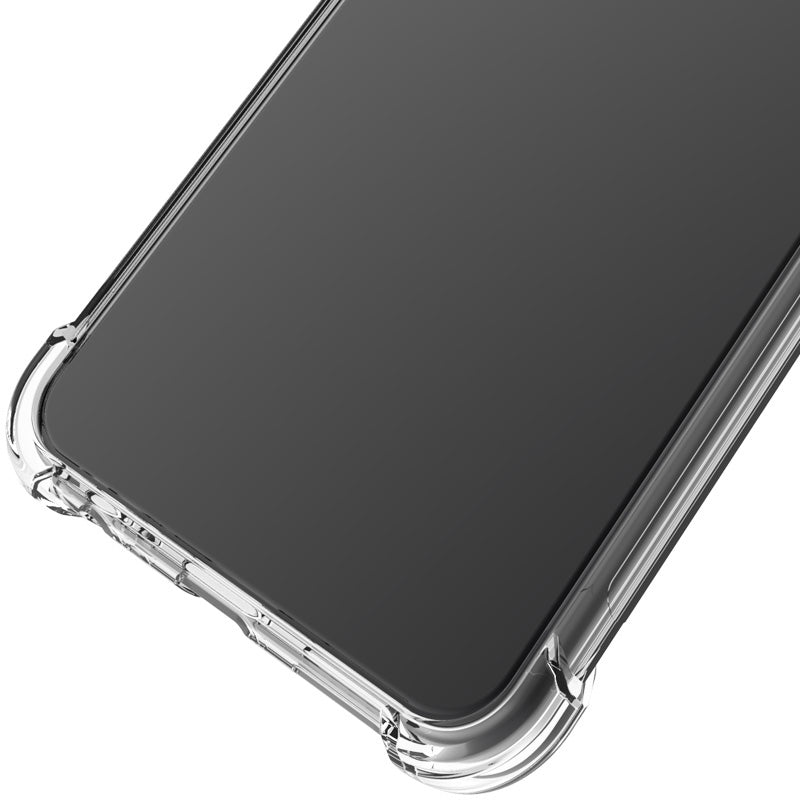IMAK Airbag Shock-resistant TPU Soft Mobile Phone Case Cover with Screen Protector for Sony Xperia 5 III 5G