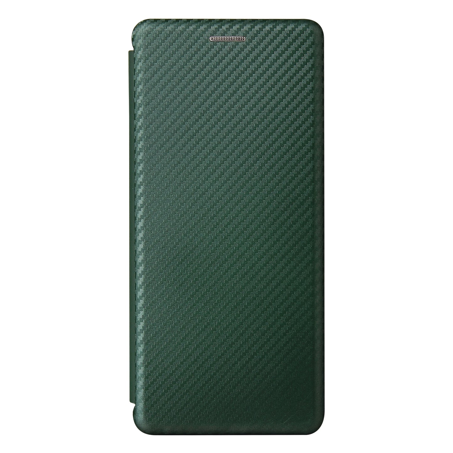 Carbon Fiber Texture Auto-absorbed Cell Phone Stand Cover for Sony Xperia 5 III 5G