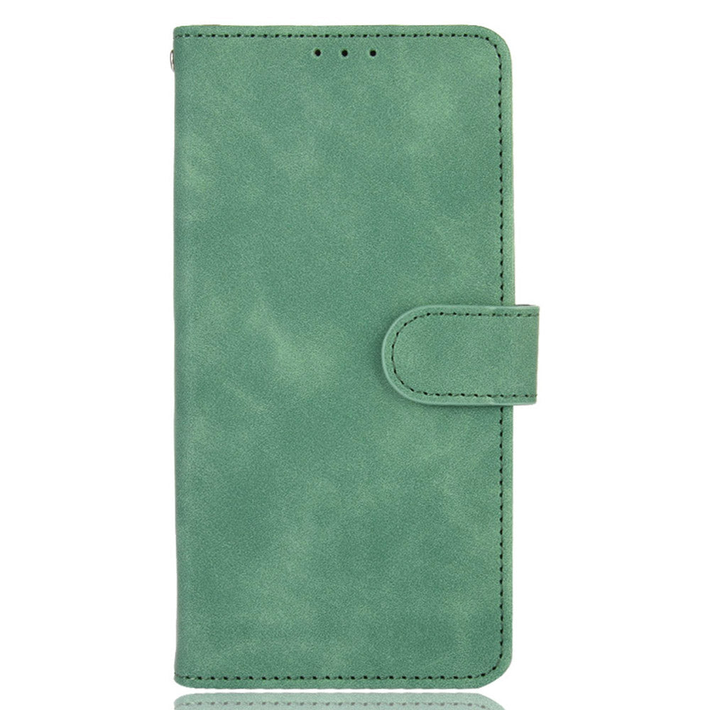 Silky Touch Leather Wallet Stand Phone Cover Case for Sony Xperia 5 III 5G