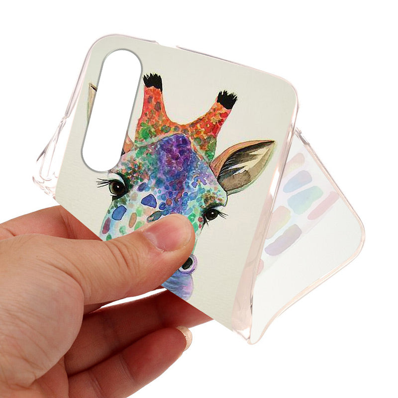 Full Protection Pattern Printing Flexible TPU Phone Cover Case for Sony Xperia 5 III 5G