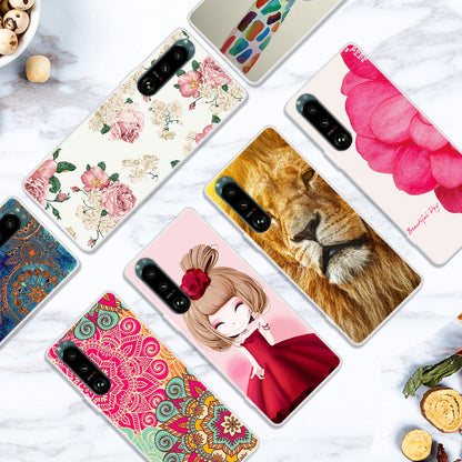 Full Protection Pattern Printing Flexible TPU Phone Cover Case for Sony Xperia 5 III 5G