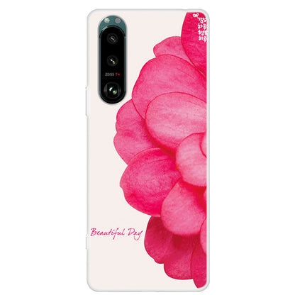 Full Protection Pattern Printing Flexible TPU Phone Cover Case for Sony Xperia 5 III 5G