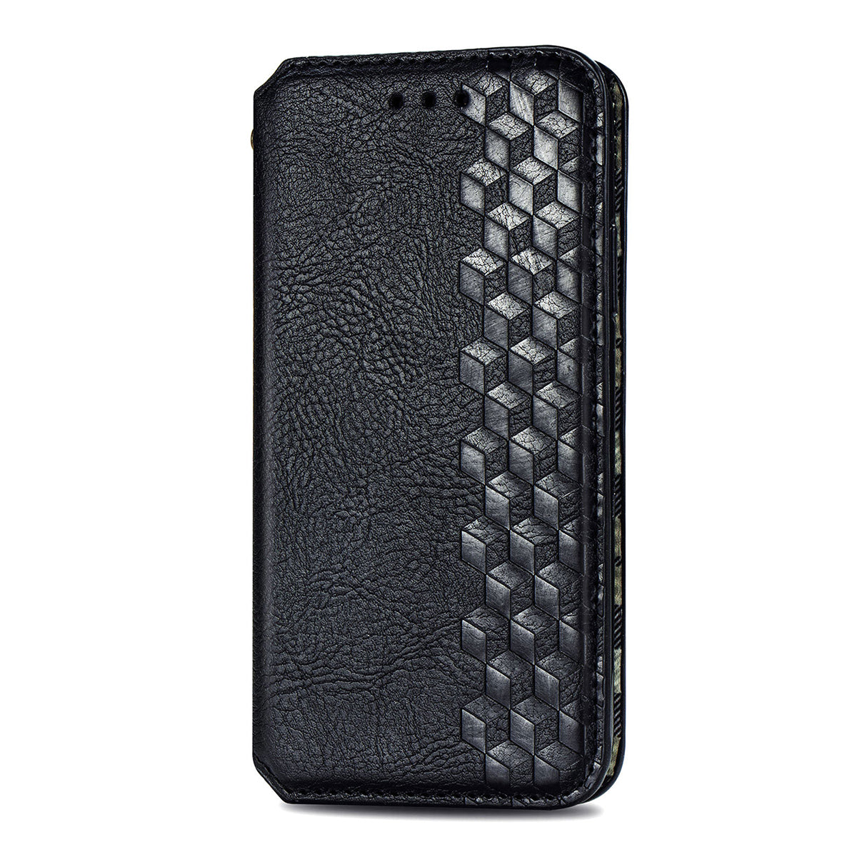 Fashionable Auto-absorbed Rhombus Texture PU Leather Wallet Phone Stand Design Cover for Sony Xperia 5 III 5G