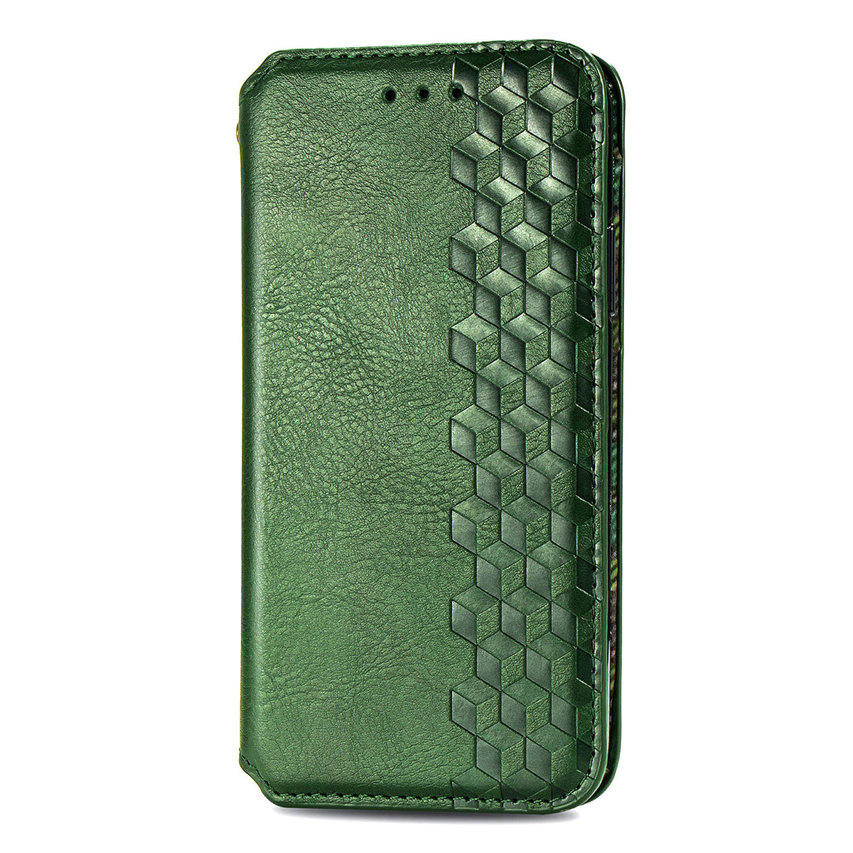 Fashionable Auto-absorbed Rhombus Texture PU Leather Wallet Phone Stand Design Cover for Sony Xperia 5 III 5G