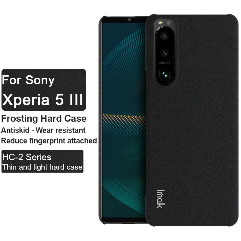 IMAK HC-2 Series Matte Surface Hard PC Phone Protective Cover Shell for Sony Xperia 5 III 5G