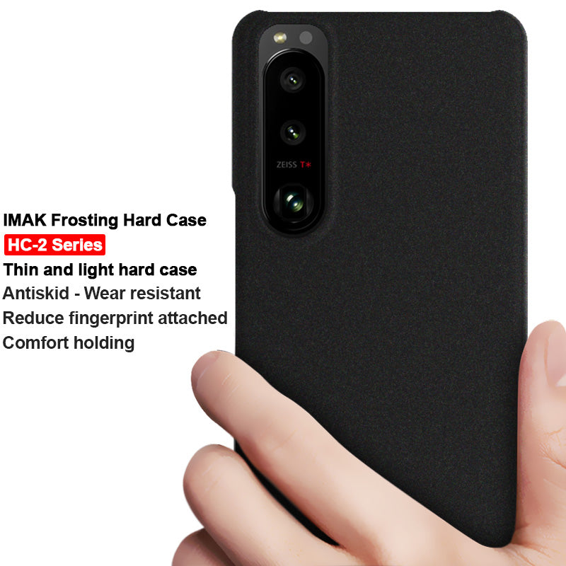 IMAK HC-2 Series Matte Surface Hard PC Phone Protective Cover Shell for Sony Xperia 5 III 5G