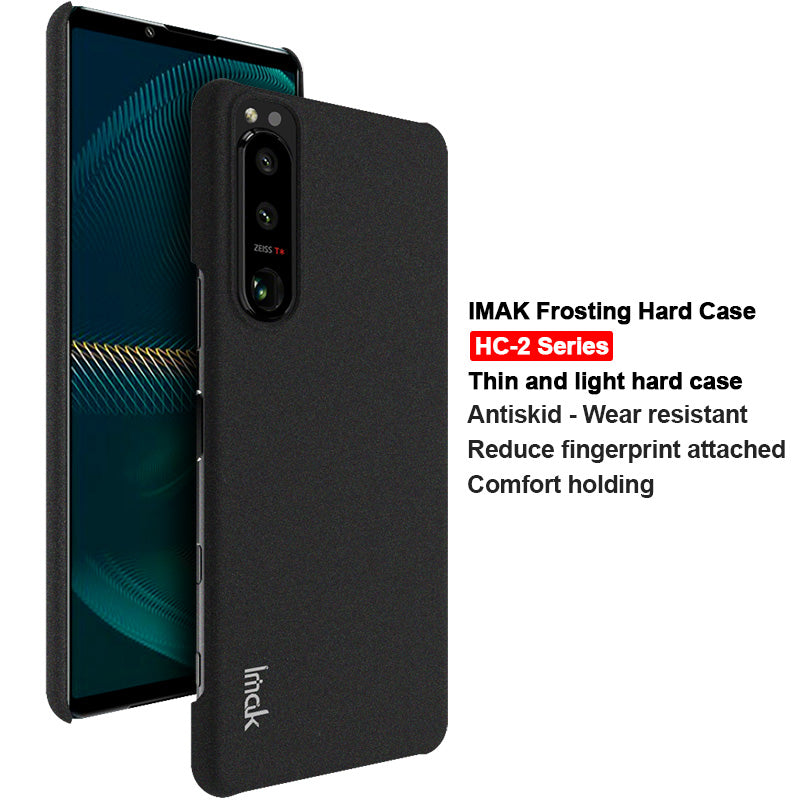 IMAK HC-2 Series Matte Surface Hard PC Phone Protective Cover Shell for Sony Xperia 5 III 5G