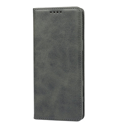 Wallet Design Auto-absorbed Magnet Leather Stand Case for Sony Xperia 5 III 5G