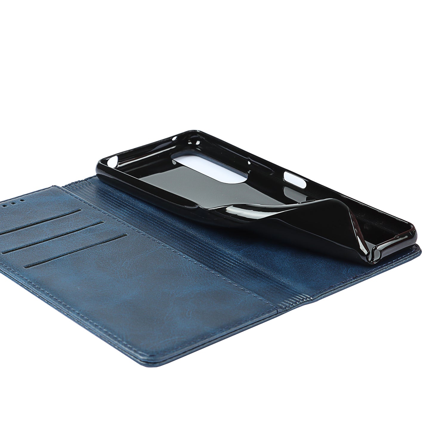 Wallet Design Auto-absorbed Magnet Leather Stand Case for Sony Xperia 5 III 5G