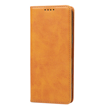 Wallet Design Auto-absorbed Magnet Leather Stand Case for Sony Xperia 5 III 5G