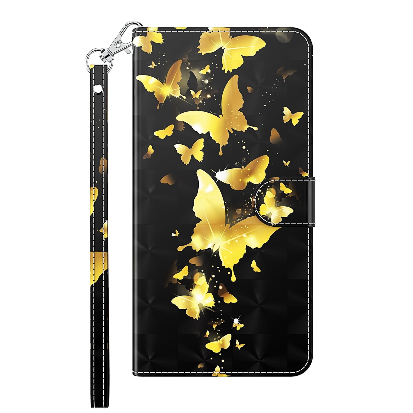 Pattern Printing Wallet Leather Phone Cover for Sony Xperia 5 III 5G
