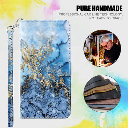 Pattern Printing Wallet Leather Phone Cover for Sony Xperia 5 III 5G