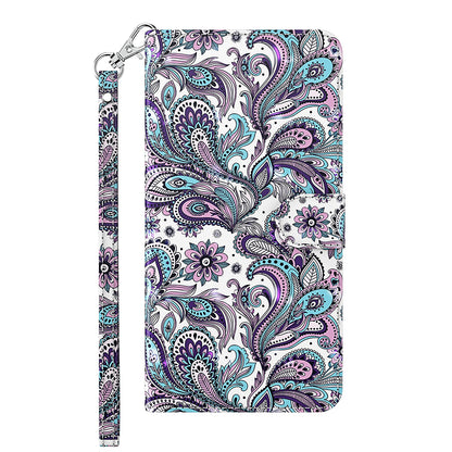 Pattern Printing Wallet Leather Phone Cover for Sony Xperia 5 III 5G