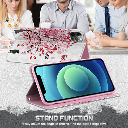 Pattern Printing Wallet Leather Phone Cover for Sony Xperia 5 III 5G