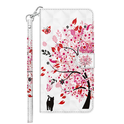 Pattern Printing Wallet Leather Phone Cover for Sony Xperia 5 III 5G