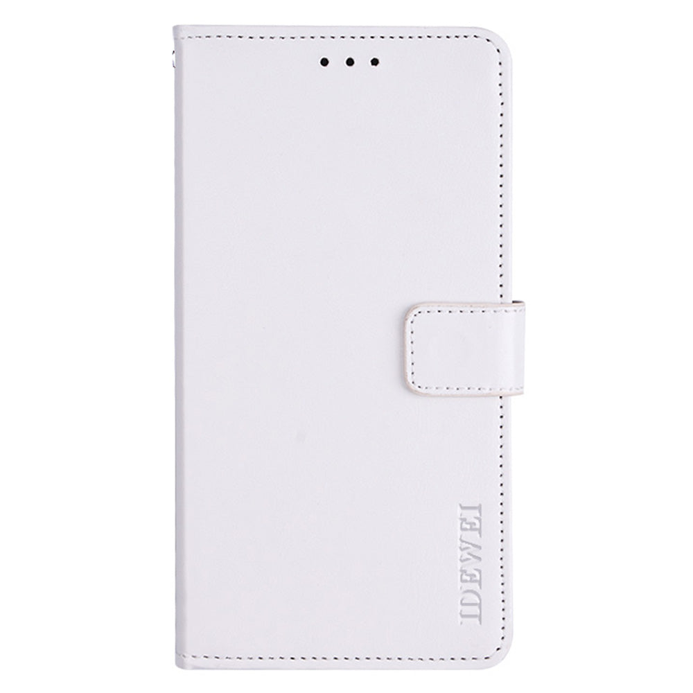 IDEWEI Crazy Horse Texture PU Leather Wallet Stand Case Phone Shell for Sony Xperia 5 III 5G