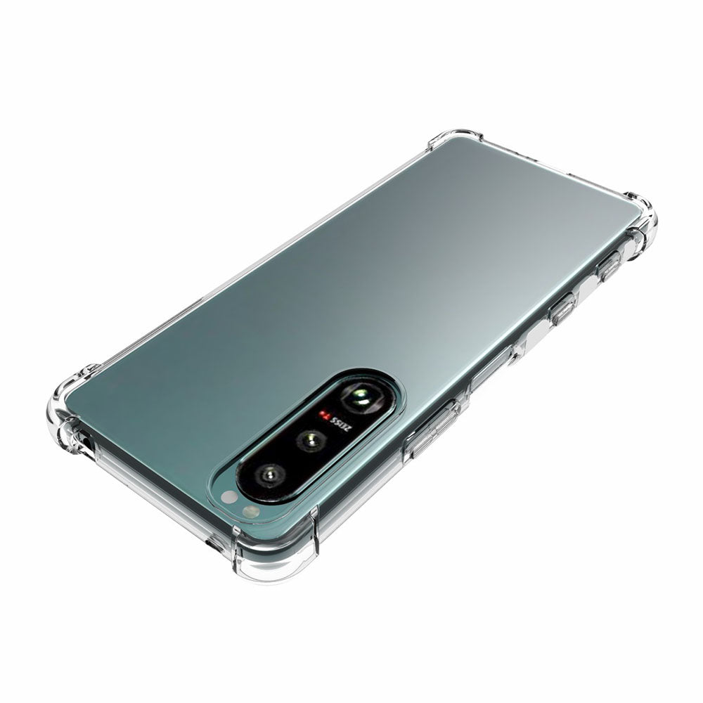 Flexible TPU Thin Shockproof Transparent Anti-Slip Cover Case for Sony Xperia 5 III 5G