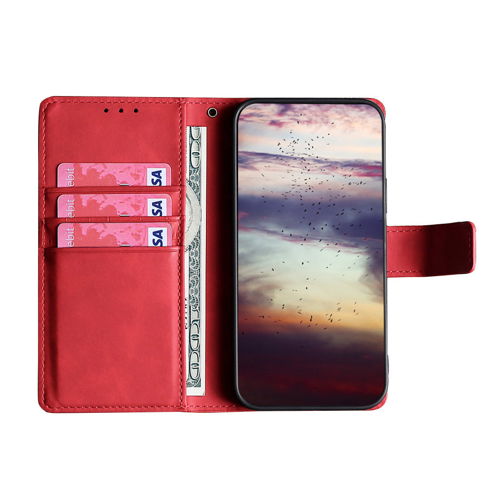 Crocodile Texture Supporting Stand Wallet Leather Case Phone Cover Shell for Sony Xperia 5 III 5G
