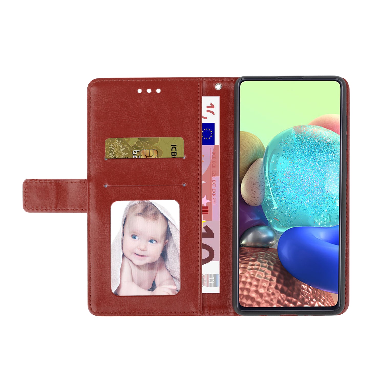 TPU+PU Leather Phone Case Stylish Y-shaped Line Imprinting Wallet Shell Stand Cover for Sony Xperia 5 III 5G