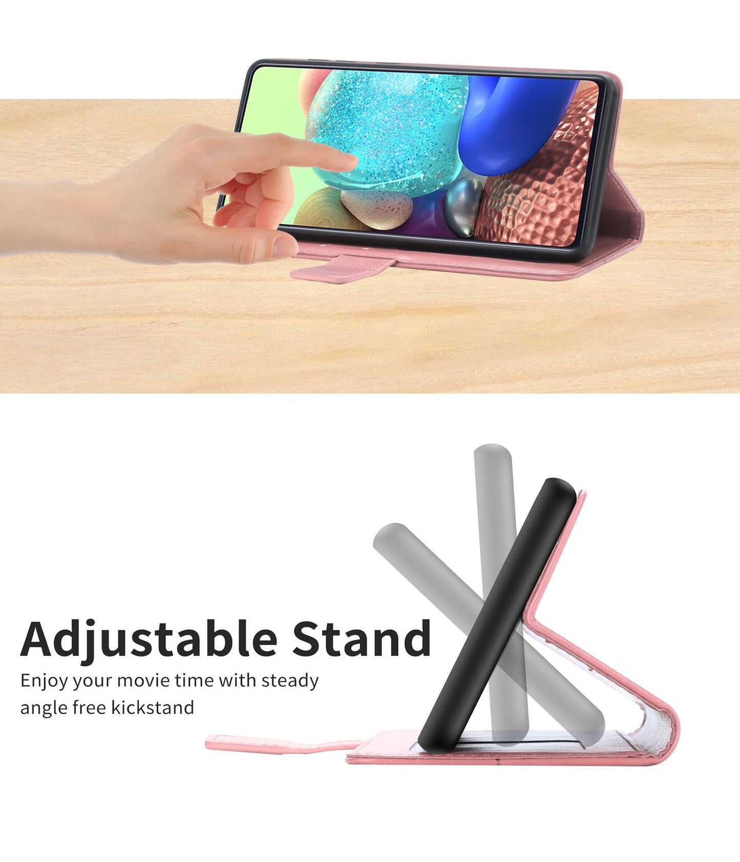 TPU+PU Leather Phone Case Stylish Y-shaped Line Imprinting Wallet Shell Stand Cover for Sony Xperia 5 III 5G