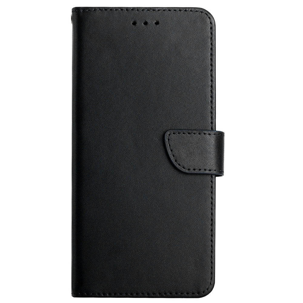 Smooth Touch Flip Phone Protector Genuine Leather Nappa Texture Multifunction Wallet Stand Good Protective Phone Case for Sony Xperia 5 III 5G