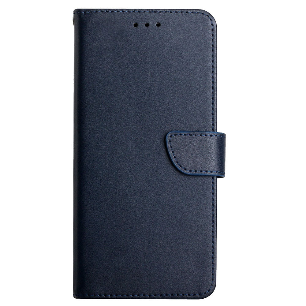 Smooth Touch Flip Phone Protector Genuine Leather Nappa Texture Multifunction Wallet Stand Good Protective Phone Case for Sony Xperia 5 III 5G