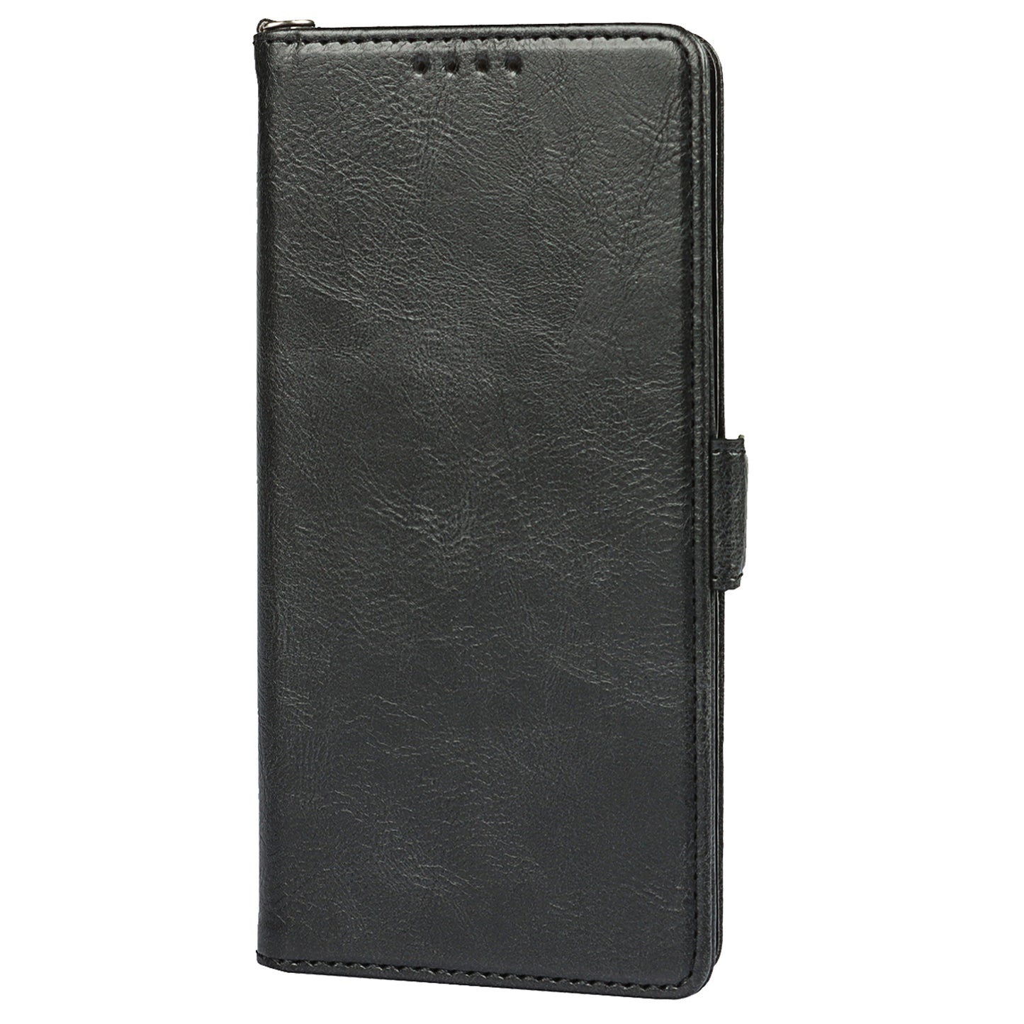 RFID Blocking Anti-fall Flip Phone Case Magnetic Closure Wallet Phone Cover with Strap and Supporting Stand for Sony Xperia 5 II