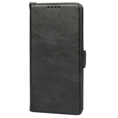 RFID Blocking Anti-fall Flip Phone Case Magnetic Closure Wallet Phone Cover with Strap and Supporting Stand for Sony Xperia 5 II