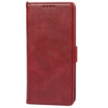 RFID Blocking Anti-fall Flip Phone Case Magnetic Closure Wallet Phone Cover with Strap and Supporting Stand for Sony Xperia 5 II