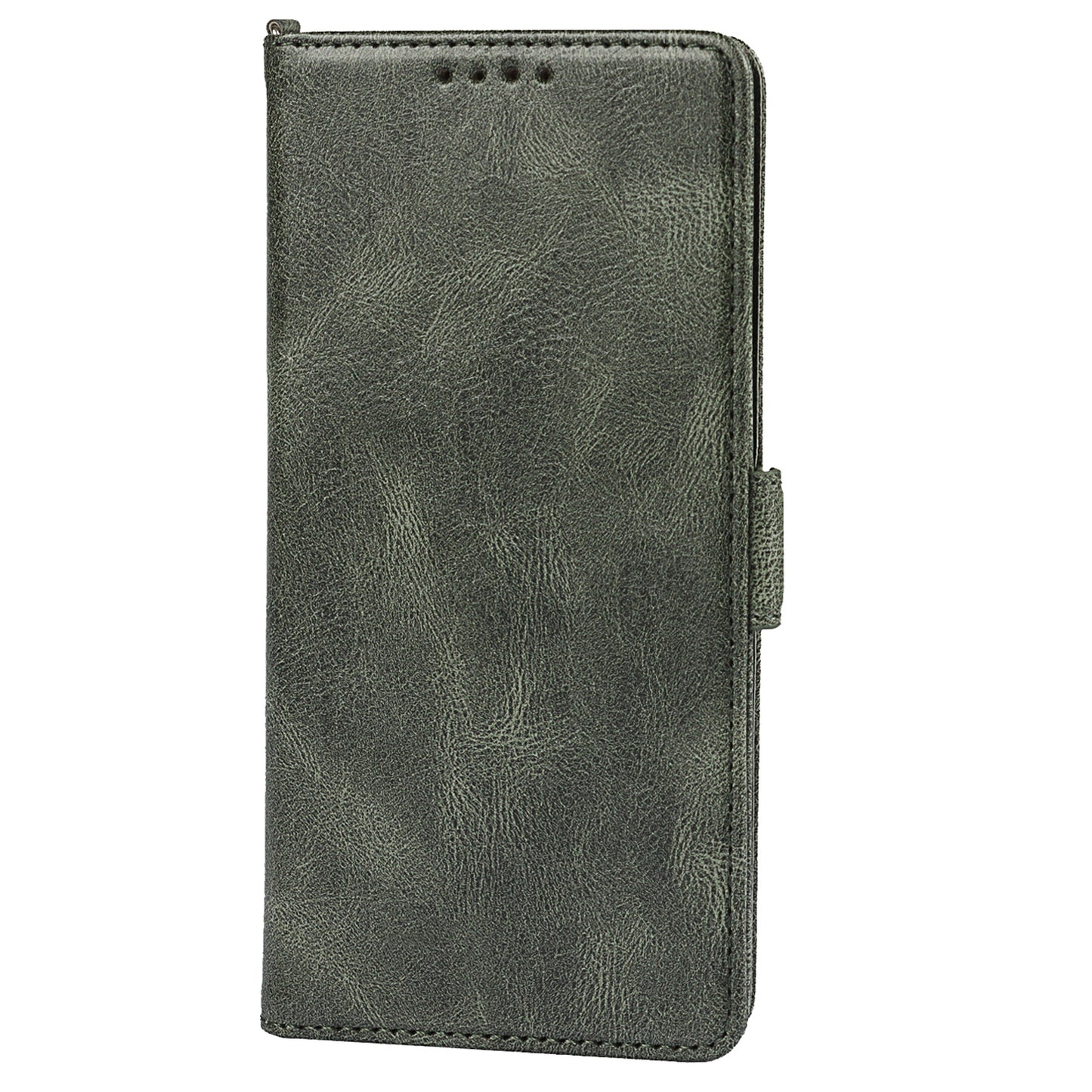 RFID Blocking Anti-fall Flip Phone Case Magnetic Closure Wallet Phone Cover with Strap and Supporting Stand for Sony Xperia 5 II