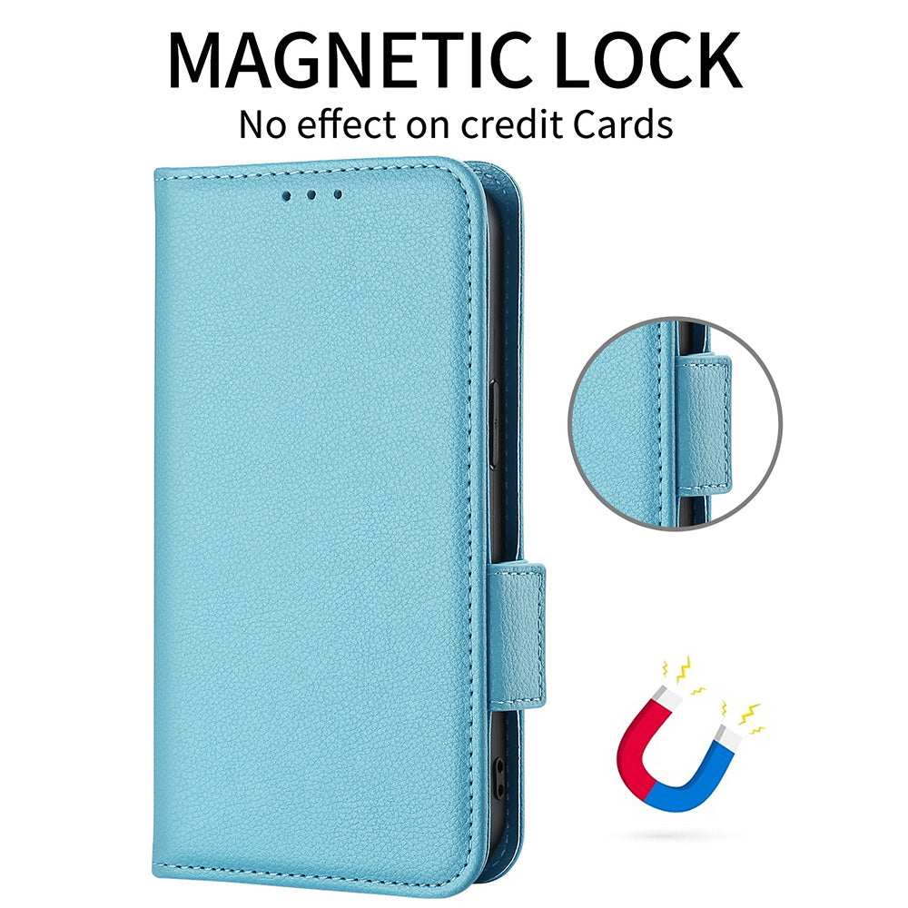 For Sony Xperia 1 III 5G Shockproof Phone Case Litchi Texture PU Leather Stand Wallet Protective Cover
