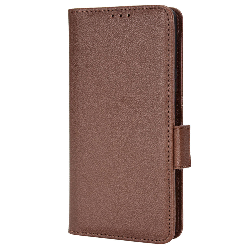 For Sony Xperia 1 III 5G Shockproof Phone Case Litchi Texture PU Leather Stand Wallet Protective Cover