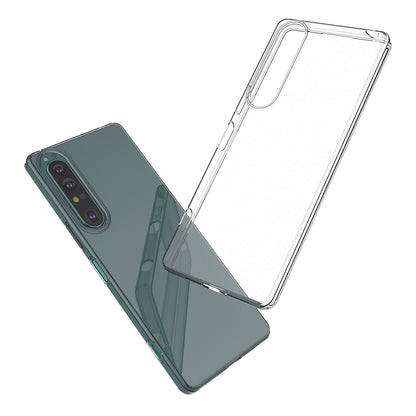 For Sony Xperia 1 IV TPU Phone Case Bag Super Transparent Ultra Thin Protective Phone Cover