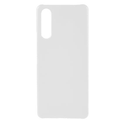 For Sony Xperia 10 IV Ultra-slim Mobile Phone Back Case Hard PC Glossy Surface Rubberized Cover