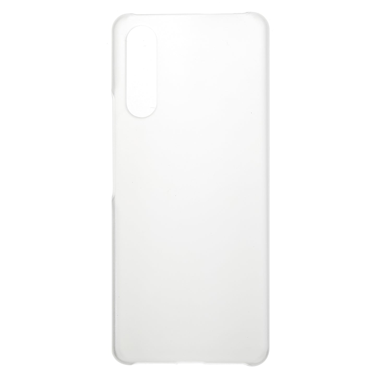For Sony Xperia 10 IV Ultra-slim Mobile Phone Back Case Hard PC Glossy Surface Rubberized Cover