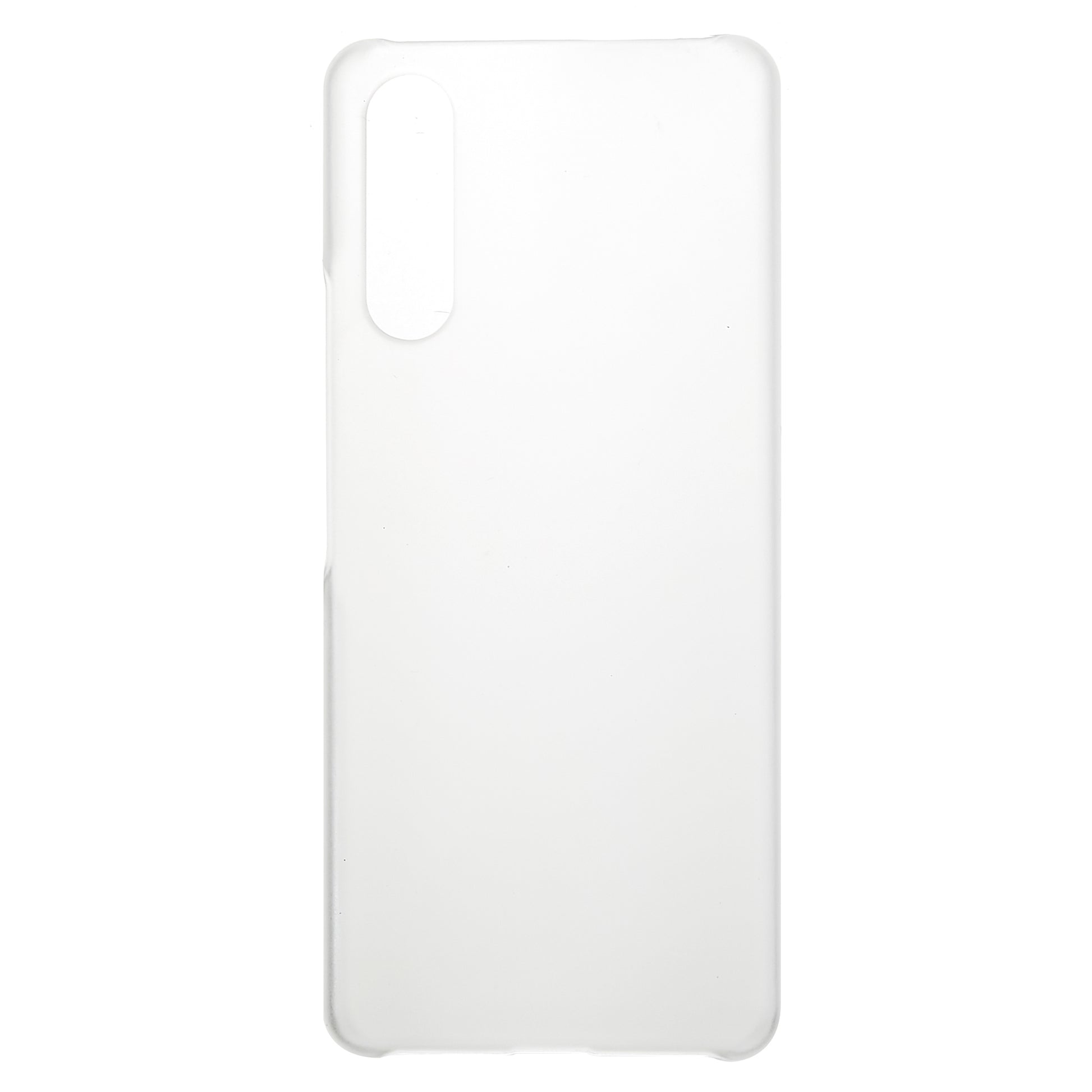 For Sony Xperia 10 IV Ultra-slim Mobile Phone Back Case Hard PC Glossy Surface Rubberized Cover