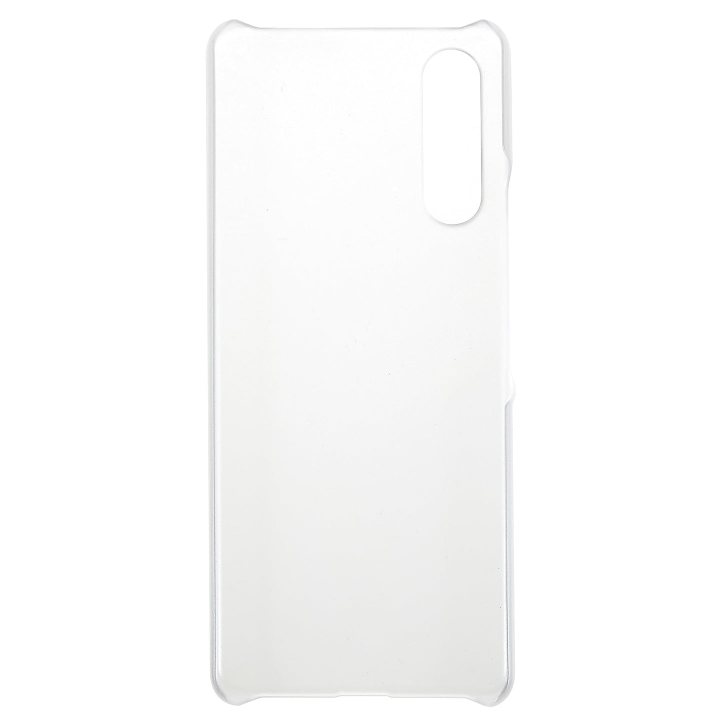 For Sony Xperia 10 IV Ultra-slim Mobile Phone Back Case Hard PC Glossy Surface Rubberized Cover