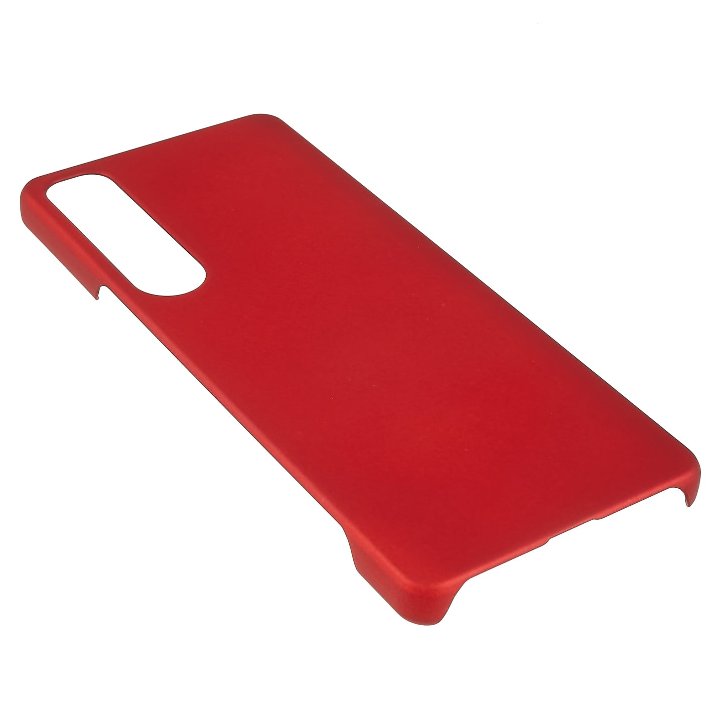 For Sony Xperia 1 IV Anti-dust Ultra-thin Cell Phone Case Hard PC Glossy Surface Rubberized Back Cover