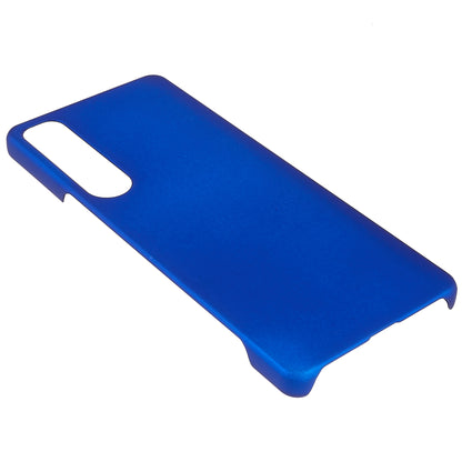 For Sony Xperia 1 IV Anti-dust Ultra-thin Cell Phone Case Hard PC Glossy Surface Rubberized Back Cover