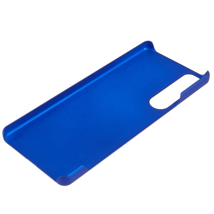 For Sony Xperia 1 IV Anti-dust Ultra-thin Cell Phone Case Hard PC Glossy Surface Rubberized Back Cover