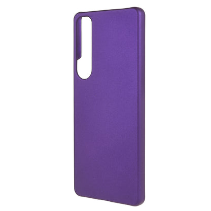 For Sony Xperia 1 IV Anti-dust Ultra-thin Cell Phone Case Hard PC Glossy Surface Rubberized Back Cover