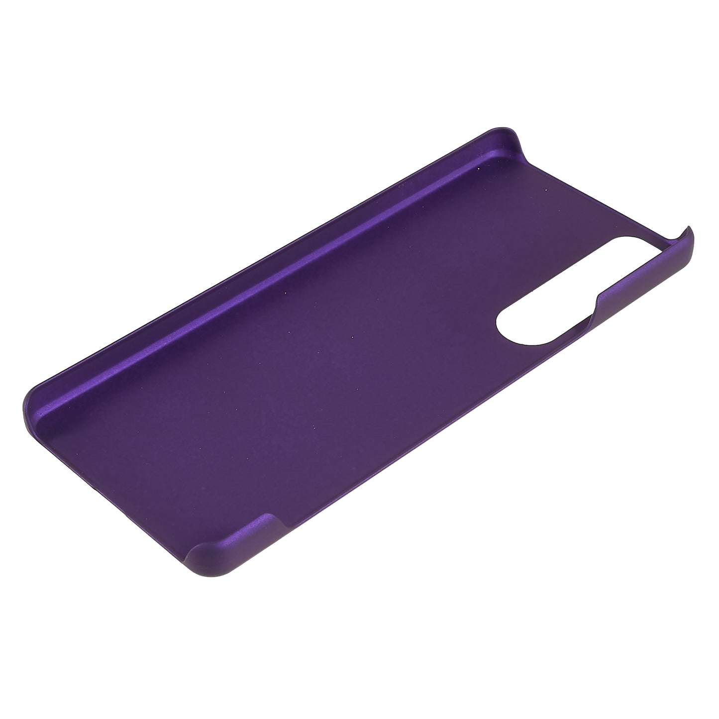 For Sony Xperia 1 IV Anti-dust Ultra-thin Cell Phone Case Hard PC Glossy Surface Rubberized Back Cover